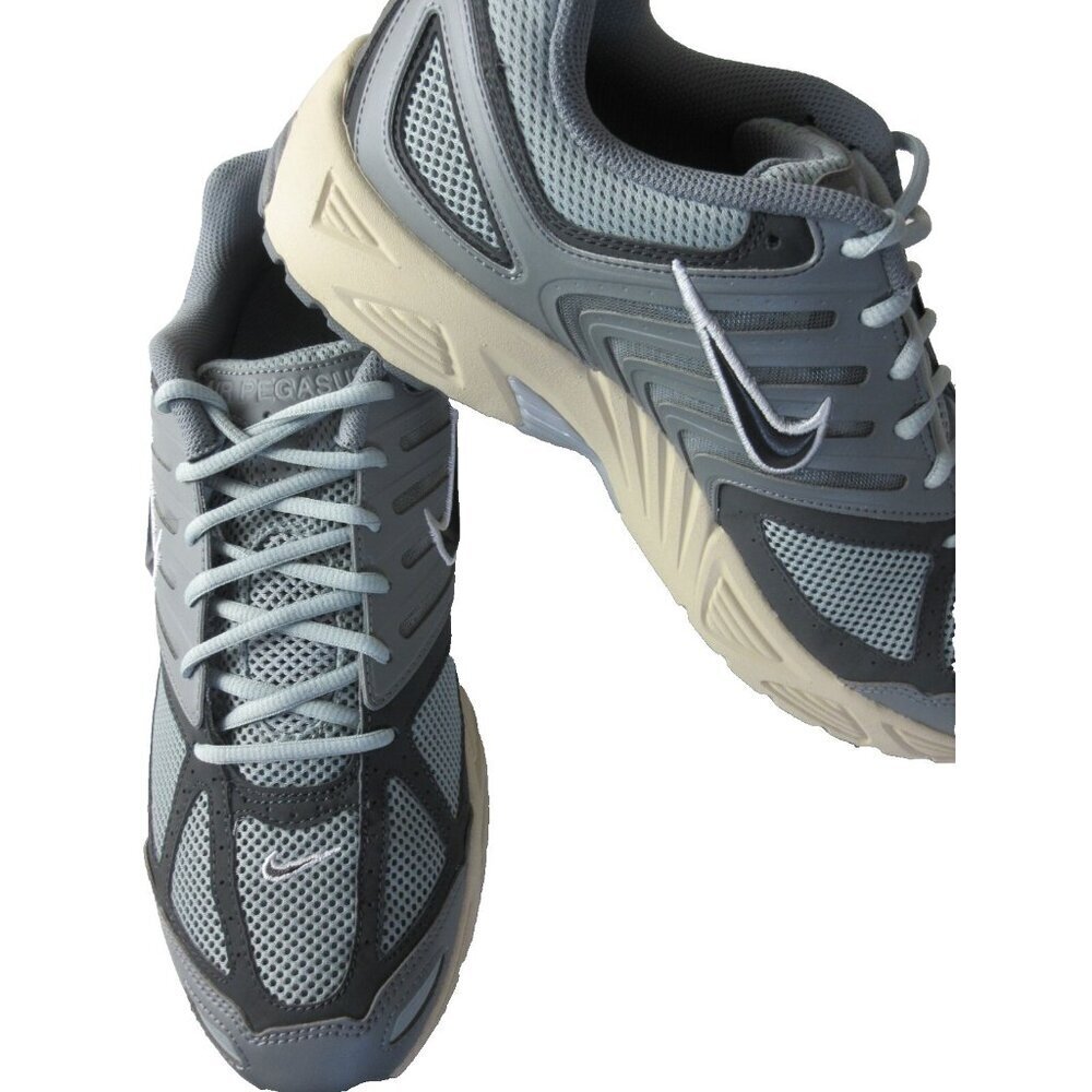 Nike Men's Air Pegasus 2005 Running Shoes Light Pumice Smoke Grey Sizes NIB - Picture 4 of 5